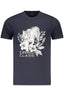 Cavalli Class Kurzarm-T-Shirt Herren Blau Blau