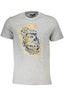 CAVALLI CLASS KURZARM-T-SHIRT HERREN GRAU