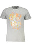 Cavalli Class Kurzarm-T-Shirt Herren Grau Grau
