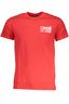 CAVALLI CLASS HERREN-KURZARM-T-SHIRT ROT