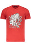 CAVALLI CLASS KURZARM T-SHIRT HERREN ROT