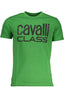 CAVALLI CLASS GRÜNES KURZÄRMELIGES HERREN-T-SHIRT