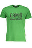 Cavalli Class T-Shirt Herren – Grünes Kurzarm-Shirt aus 100% Baumwolle Grün