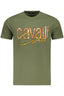 CAVALLI CLASS KURZARM-T-SHIRT HERREN GRÜN