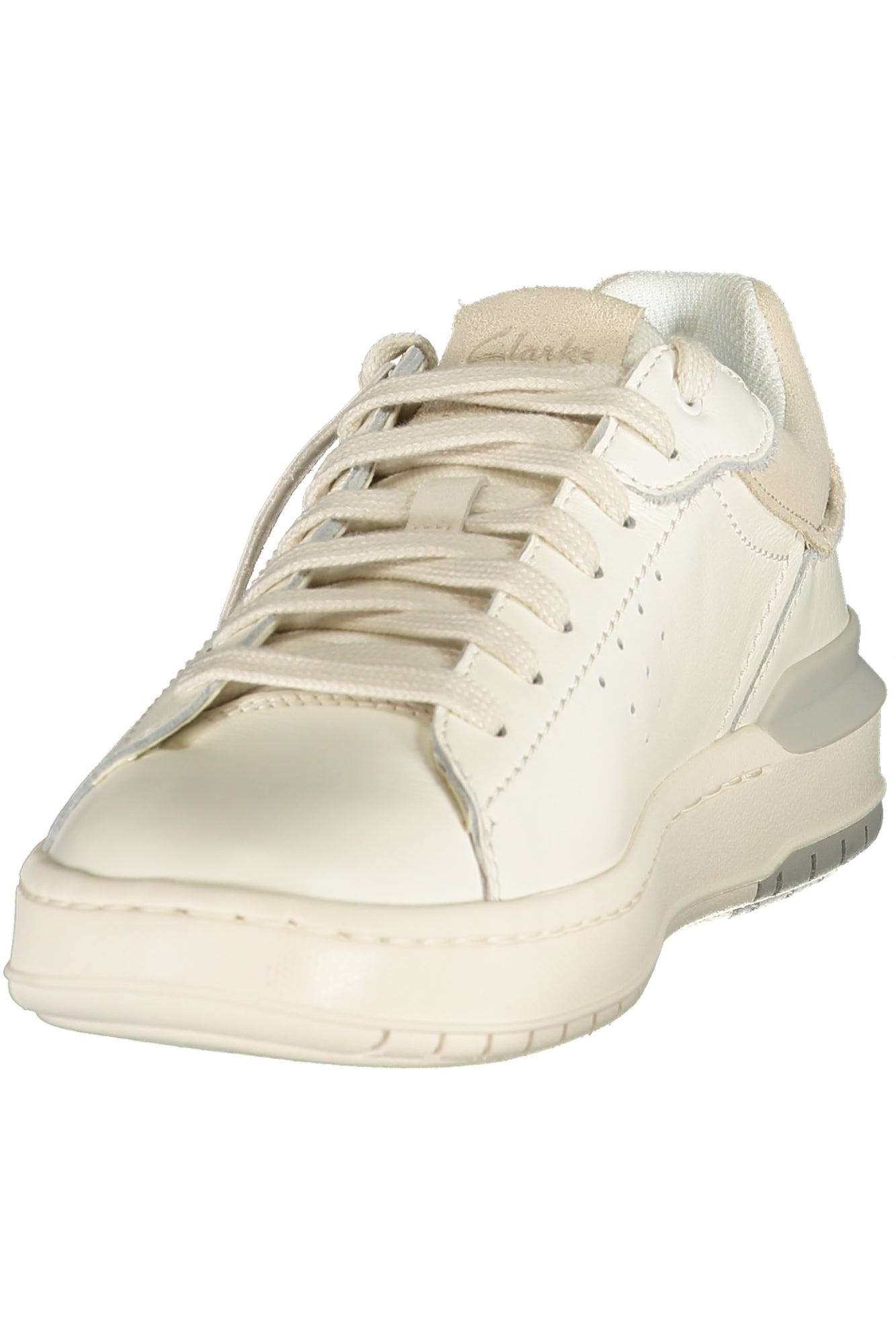 CLARKS Herren Sneaker – Sportschuh mit Schnürsenkeln Weiß