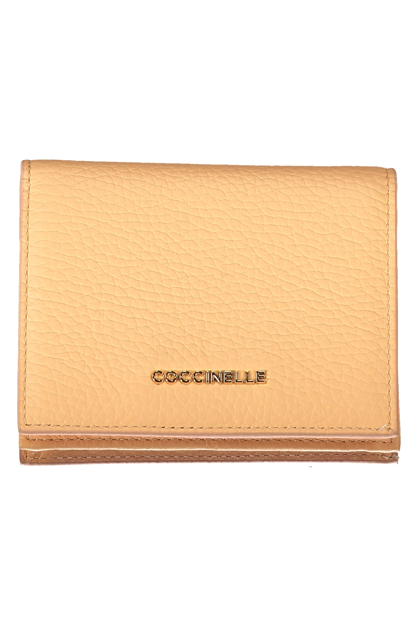 COCCINELLE Damen-Brieftasche Gelb – Geldbörse aus Pelle mit Reißverschluss | soulluna.de Orange