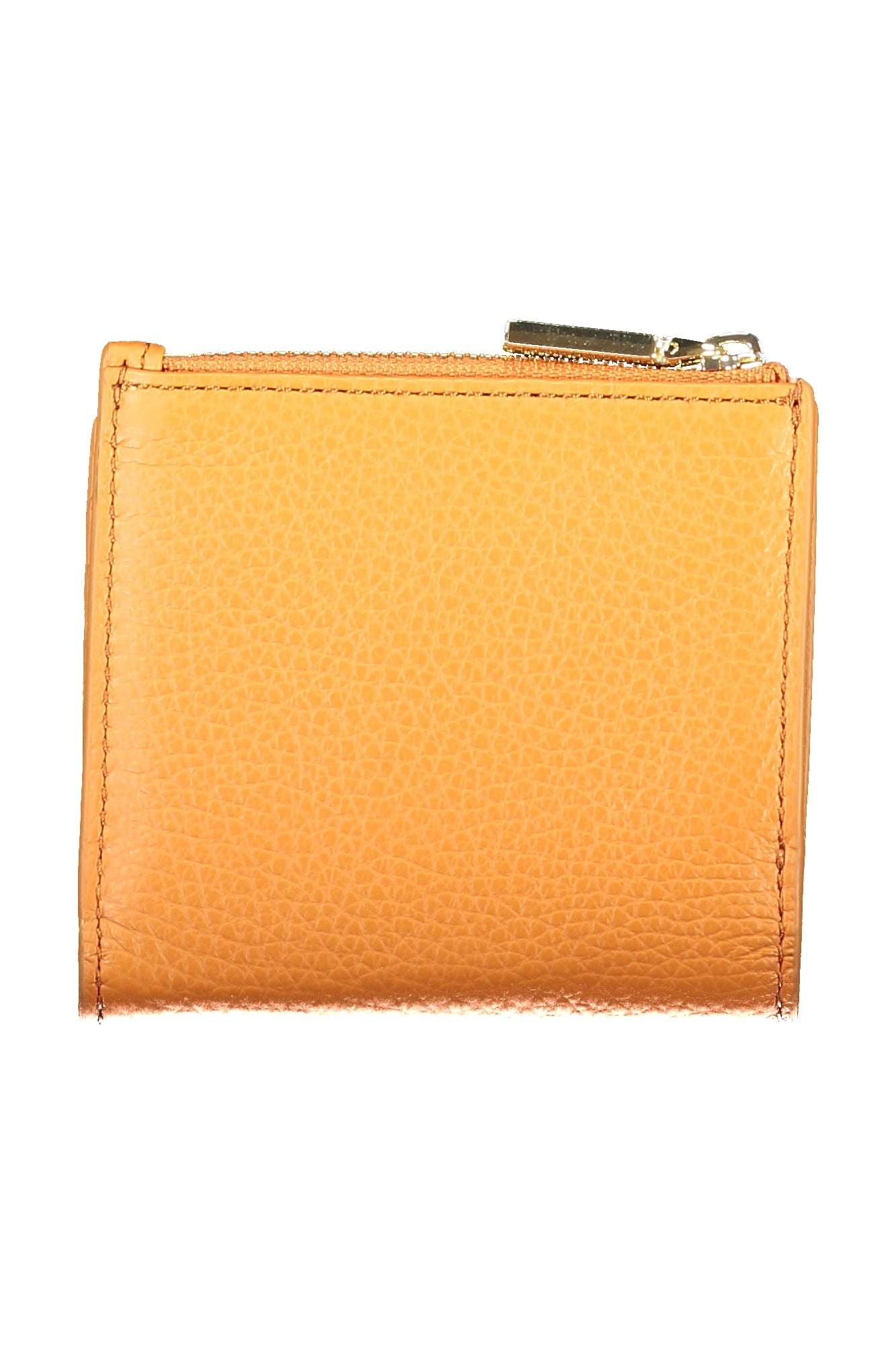 COCCINELLE Damen Geldbörse – Weiche Geldbörse Metallform Orange