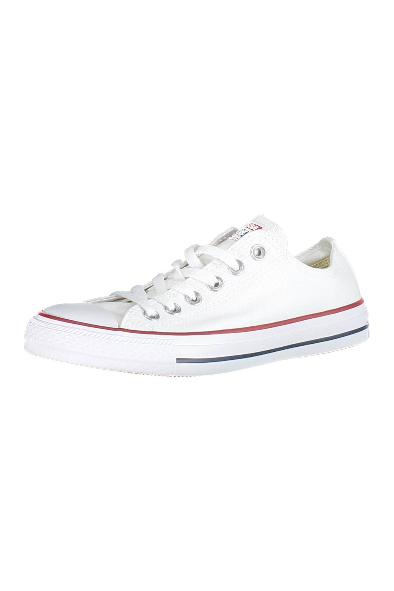 CONVERSE Damen Sneaker – Sportschuhe mit Streifen, sportlich Weiß
