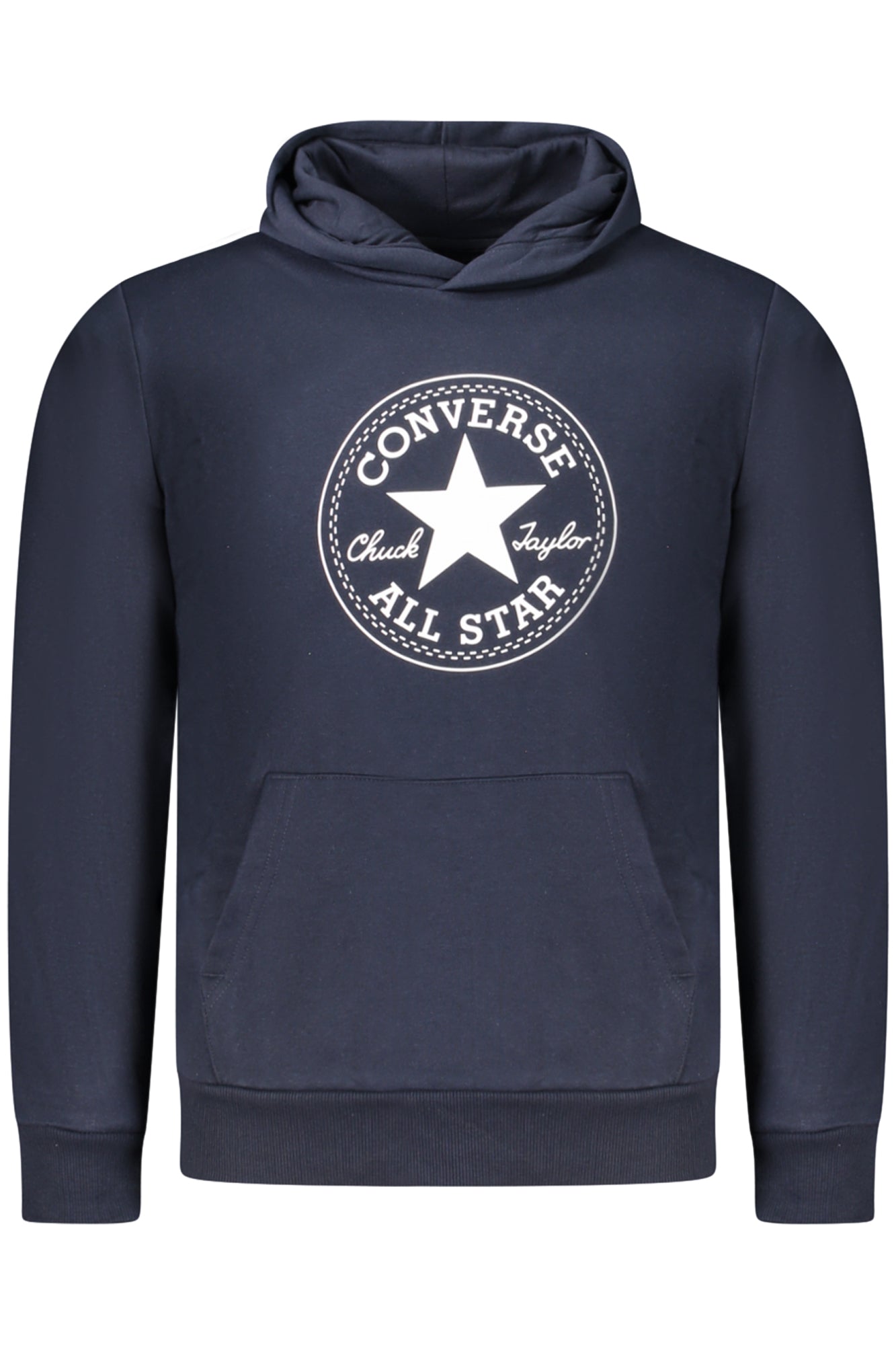 Converse Kapuzenpullover Jungen – Schwarzer Hoodie mit Reißverschluss für Herbst/Winter Blau