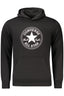 Converse Kapuzenpullover Jungen – Schwarzer Hoodie mit Reißverschluss für Herbst/Winter Schwarz