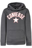 Converse Kapuzenpullover Jungen – Schwarzer Hoodie mit Reißverschluss für Herbst/Winter Schwarz