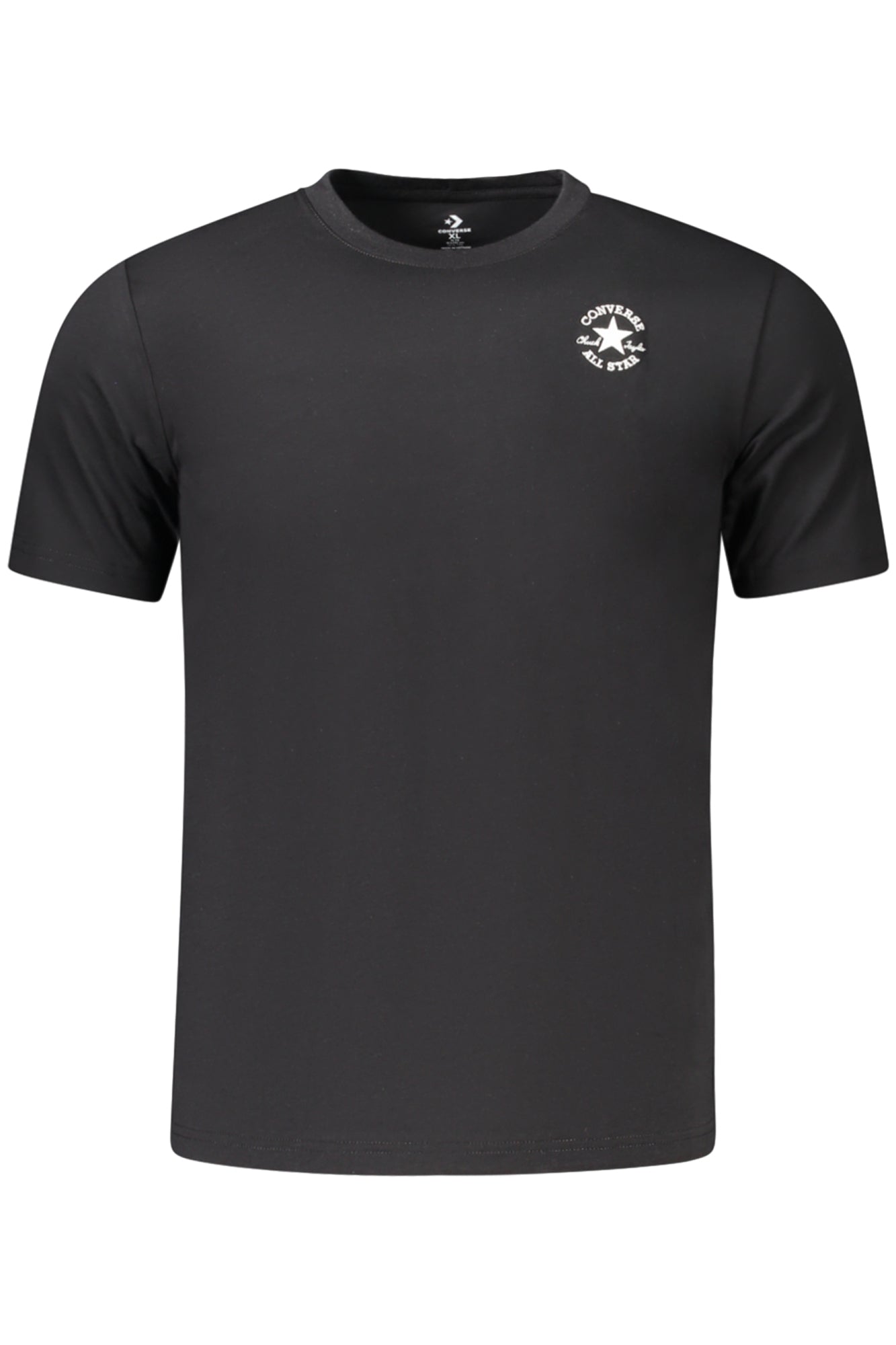 Converse Kinder T-Shirt Kurzarm Schwarz – Baumwolle mit Logo-Druck Schwarz
