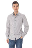 Costume National Langarmshirt Herren Weiss – Italienisches Hemd aus Baumwolle Weiß