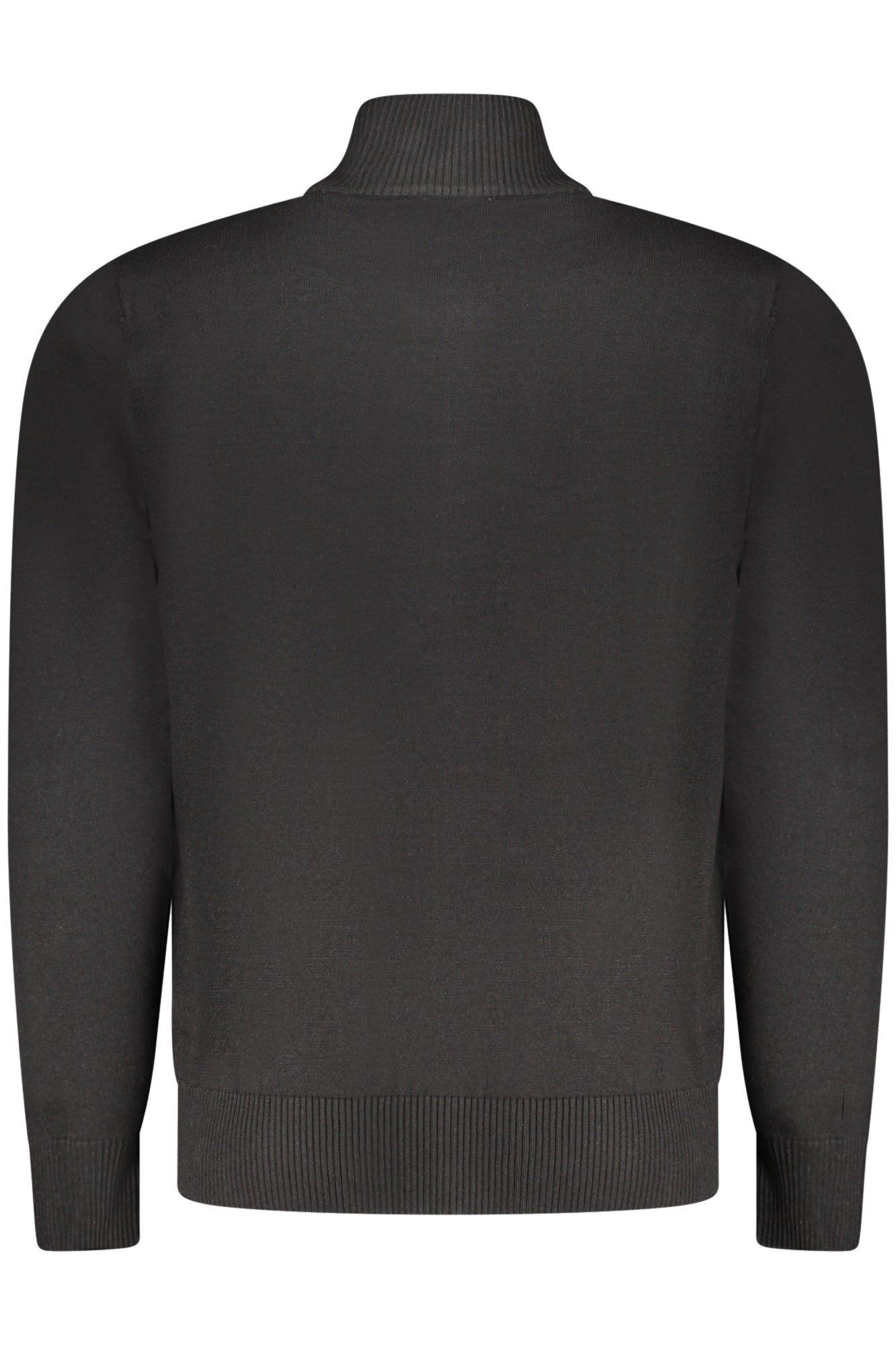 COVERI MOVING Cardigan Herren Schwarz – Strickjacke mit Reißverschluss für Herbst/Winter Schwarz