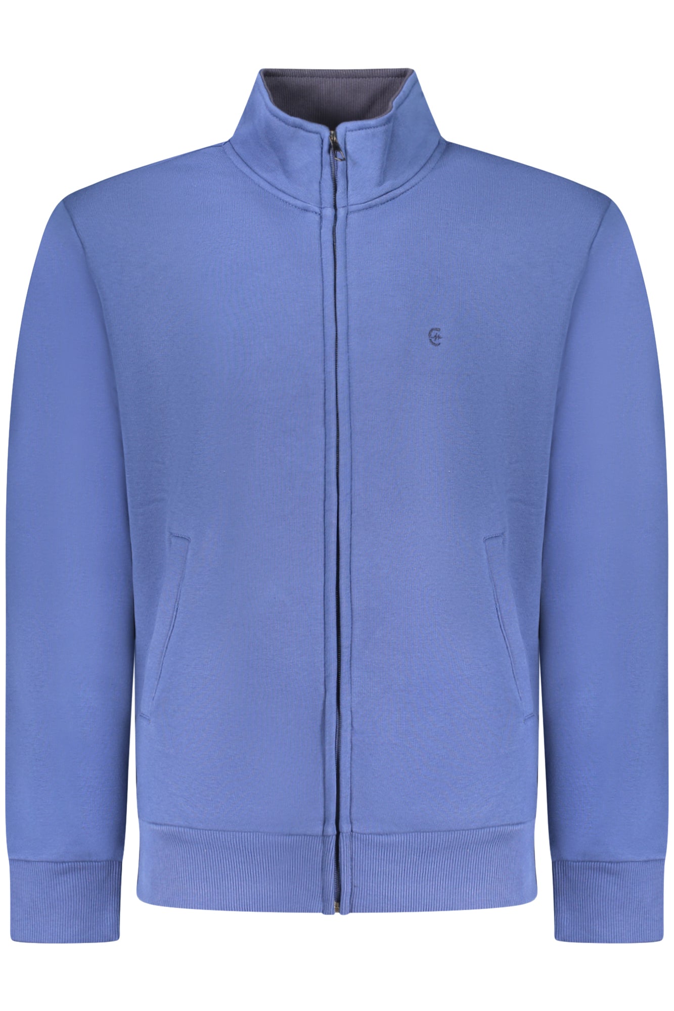 COVERI MOVING Herren-Sweatshirt mit Reißverschluss – Grün für Herbst/Winter Blau