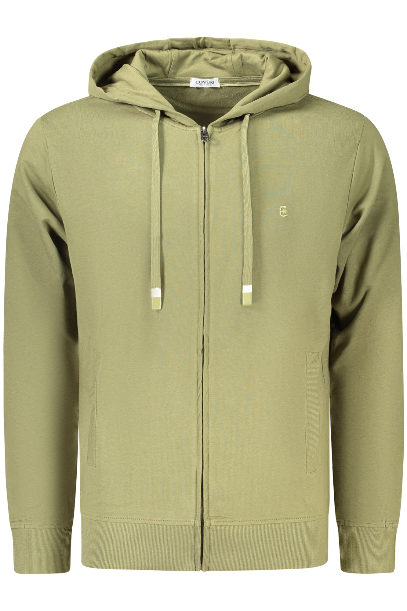 COVERI MOVING Herren Sweatshirt – Hoodie, mit Taschen Grün
