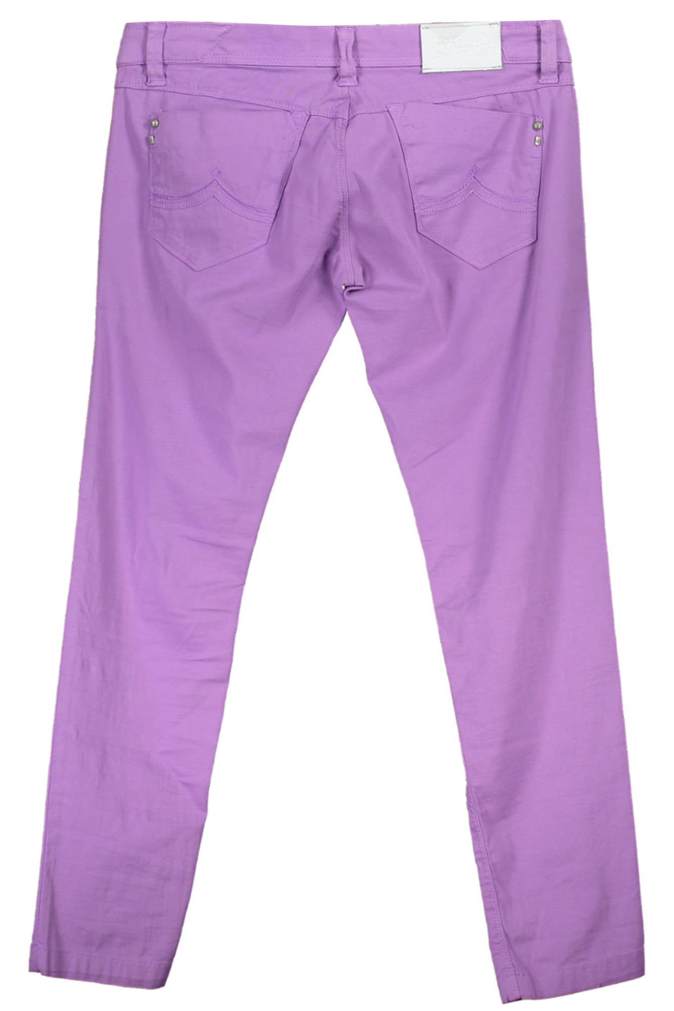 Datch Damenhose lila – Bequeme Baumwollhose für Damen mit 5 Taschen Violett