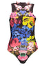 DESIGUAL Damen Body schwarz – Rückenfreies Tanktop-Body für den Sommer Schwarz