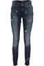 DESIGUAL DAMEN-DENIM-JEANS BLAU