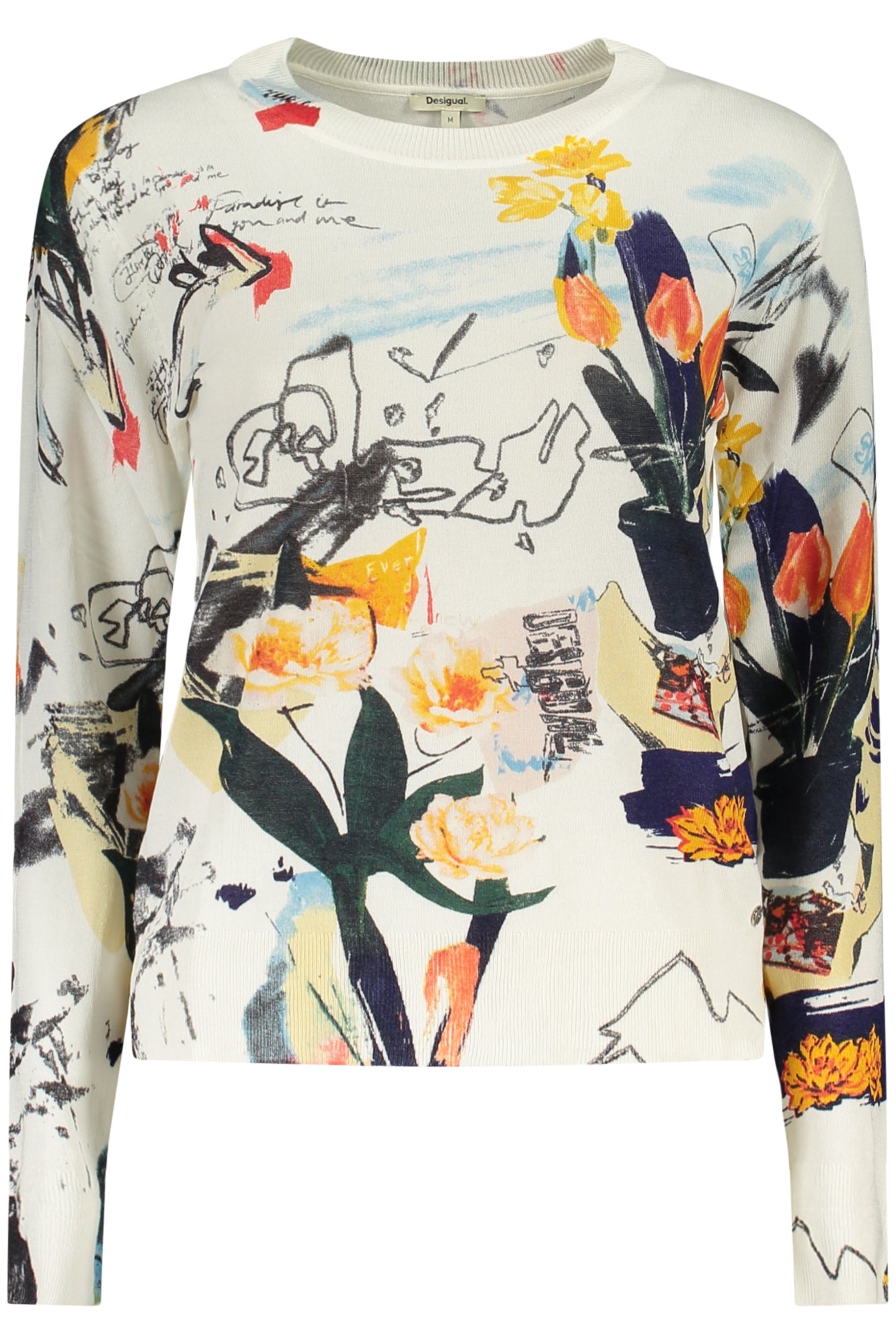 DESIGUAL Damen Oberteile – Langarm günstig online kaufen Weiß