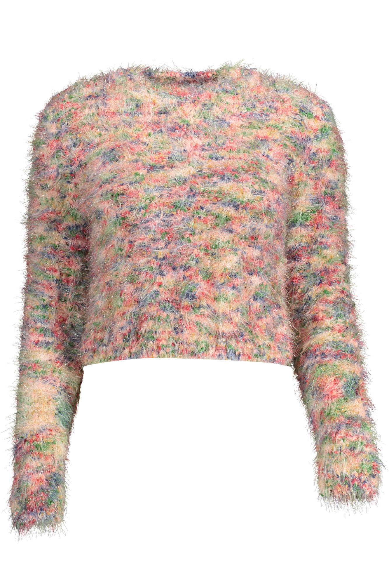 DESIGUAL Pullover Damen Rosa – Weicher Langarm-Pullover für Herbst/Winter Rosa