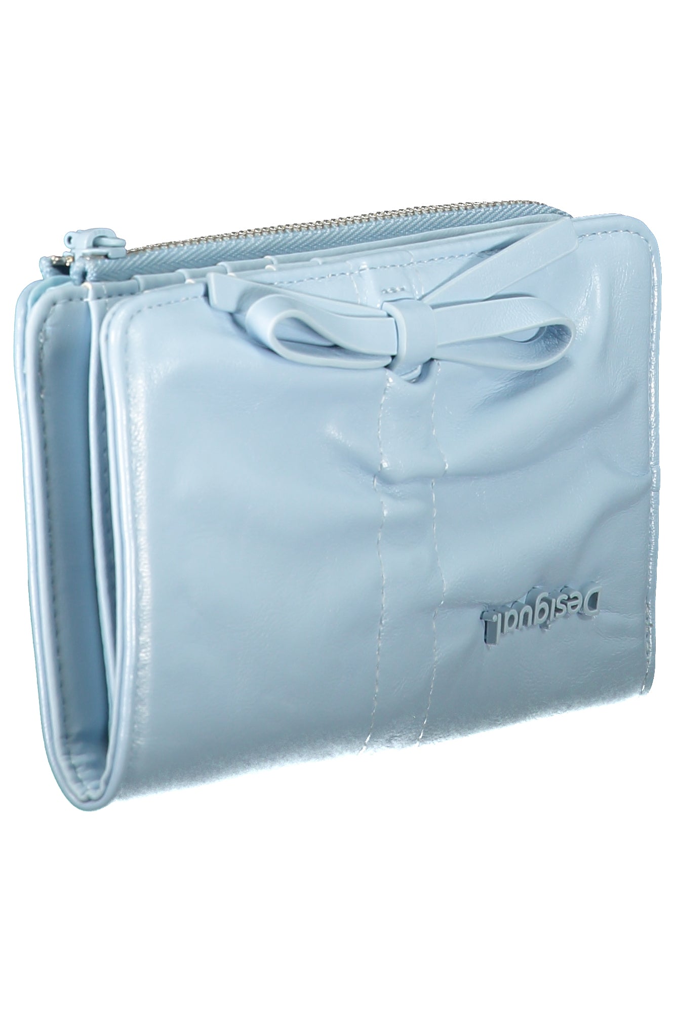 DESIGUAL Damen Geldbörse – Emma 2.0 Rhodium | Geldbörsen Hellblau
