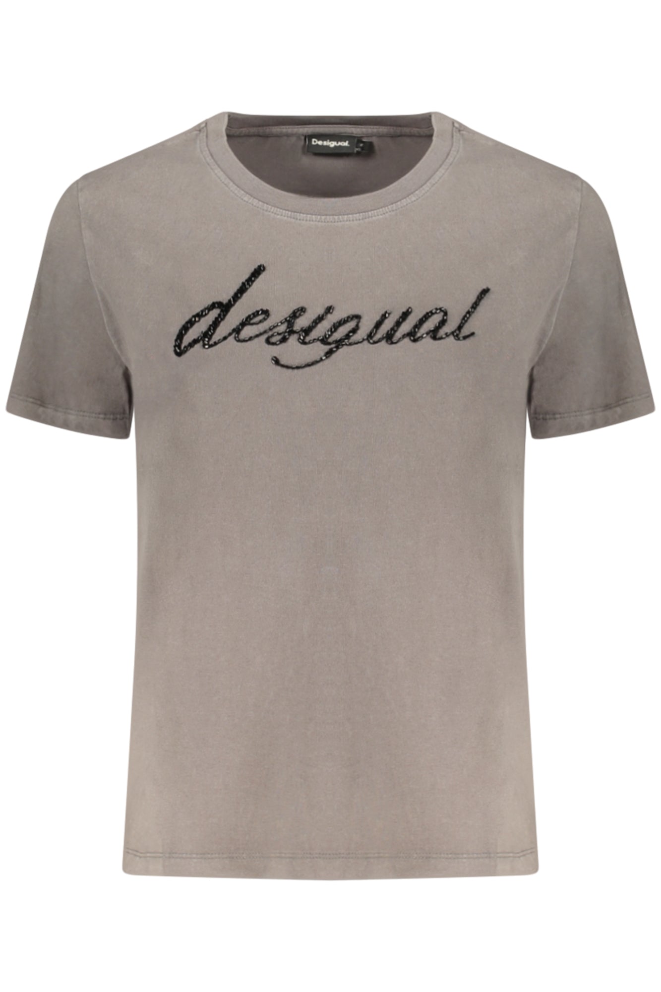 DESIGUAL Damen T-Shirt – Kurzarm | T-Shirts online kaufen Grau