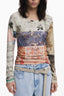 DESIGUAL Damen T-Shirt | T-Shirts günstig online kaufen Beige