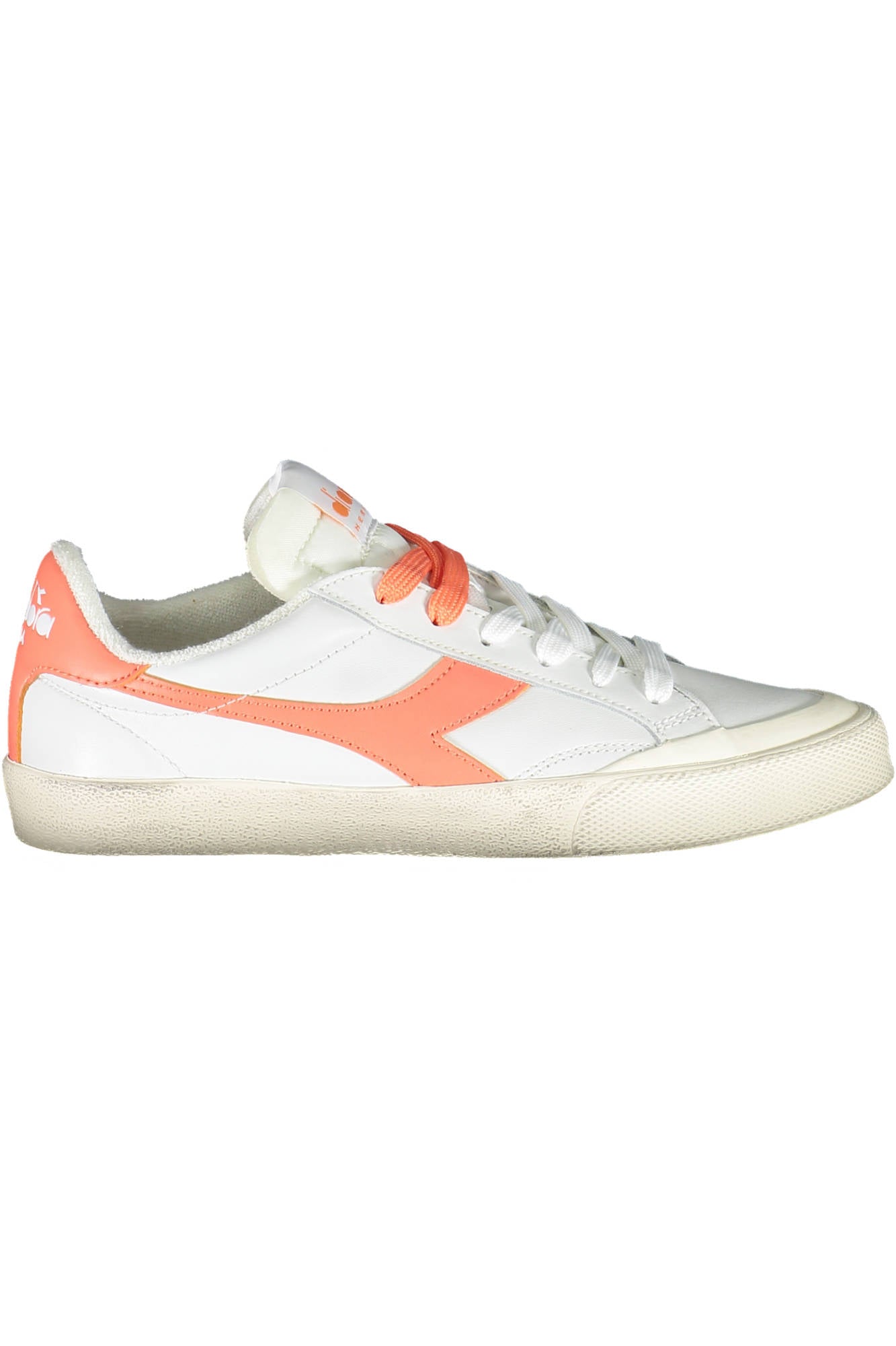 DIADORA weiße Sportschuhe Damen – Sneaker für Frühjahr/Sommer mit Kontrastdetails Weiß