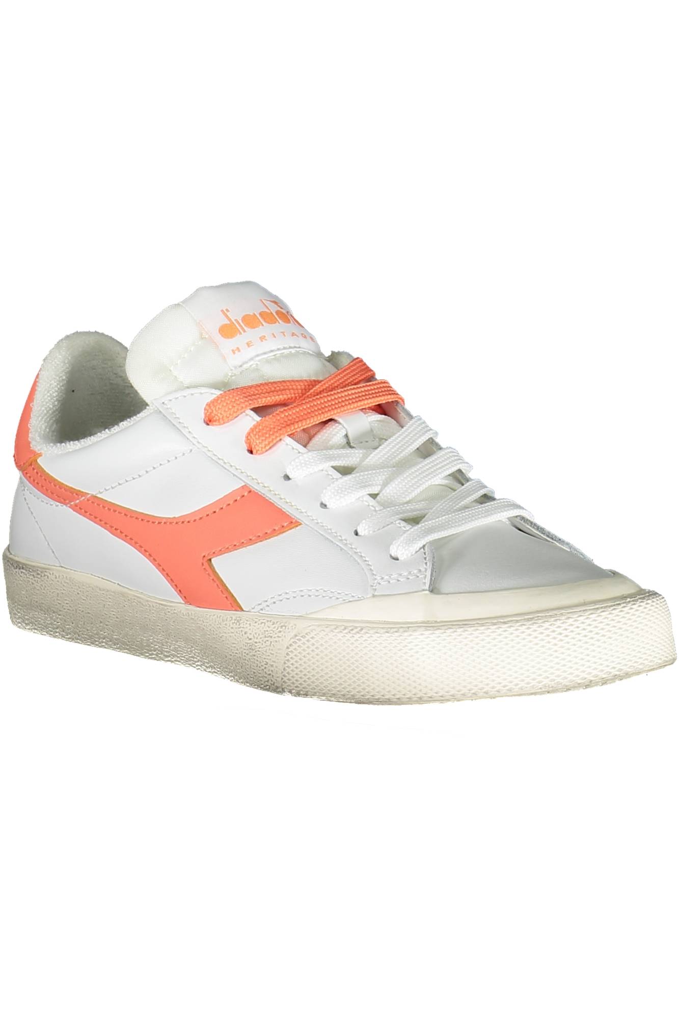 DIADORA weiße Sportschuhe Damen – Sneaker für Frühjahr/Sommer mit Kontrastdetails Weiß