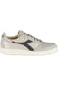 DIADORA Damen Sportschuhe Grau – Sneaker mit Swarovski-Kristallen | Italienische Qualität Grau