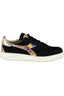 DIADORA Damen Sneaker – Sportschuh mit Schnürsenkeln Schwarz