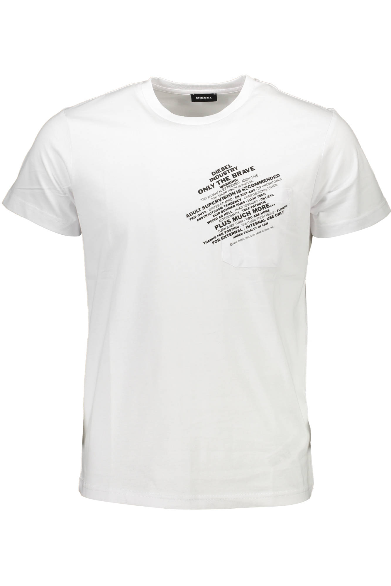 DIESEL Herren T-Shirt – Kurzarm | T-Shirts online kaufen Weiß
