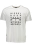 DIESEL KURZARM T-SHIRT HERREN WEISS