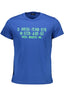 Diesel Herren Kurzarm T-Shirt Blau Blau