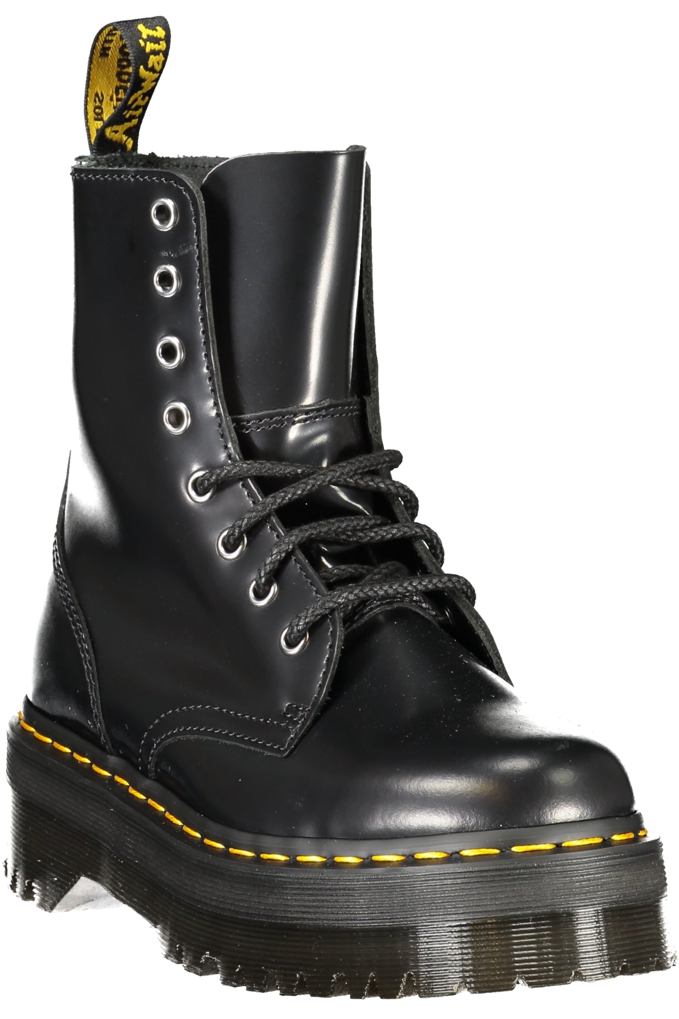 Dr. Martens Jadon Stiefeletten Damen – Schwarze Stiefel mit Keilabsatz Schwarz