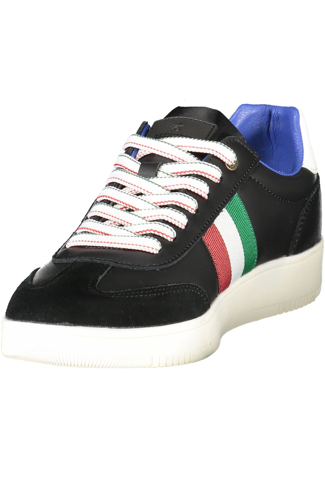 ESERCITO 1659 Army 1659 Schwarze Herren Sportschuhe – Sneaker mit kontrastierenden Details Schwarz