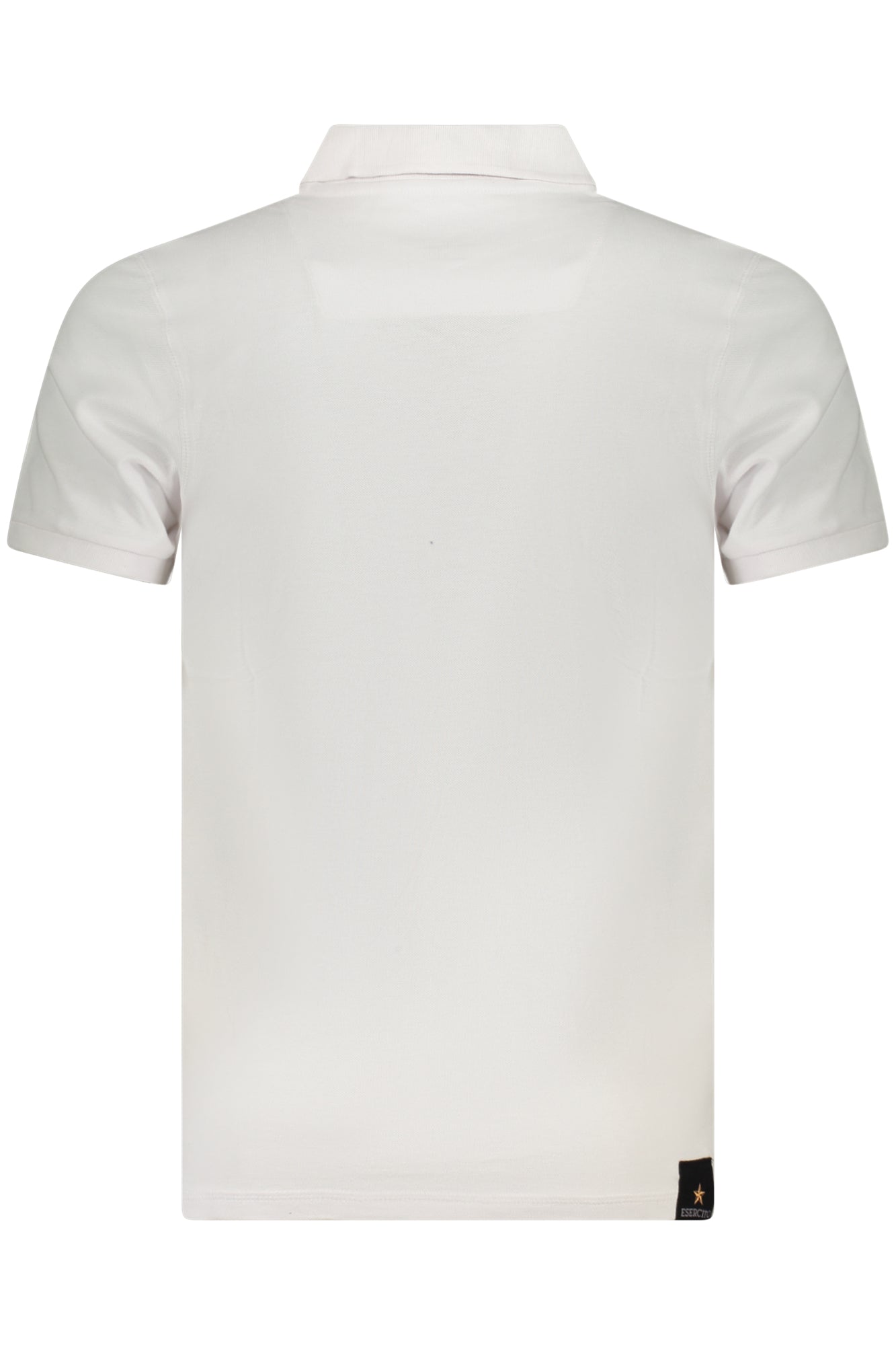 ACCADEMIA MILITARE Poloshirt Herren – Kurzarm-Polo aus 100% Baumwolle für Sommer Weiß