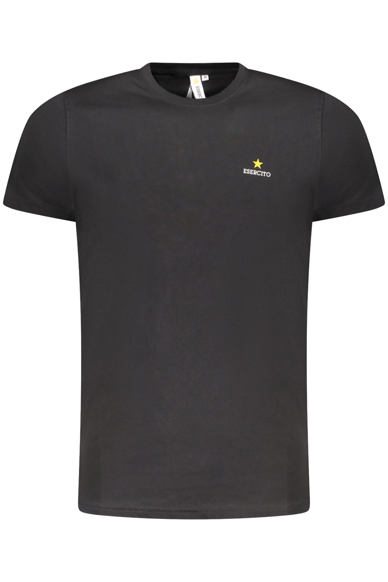 ESERCITO 1659 Army 1659 T-Shirt Herren – Kurzarm T-Shirt Blau mit Logo-Print Schwarz