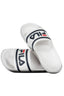 FILA Hausschuhe Damen – Weiße Slipper mit Logo-Details für Frühling & Sommer Weiß
