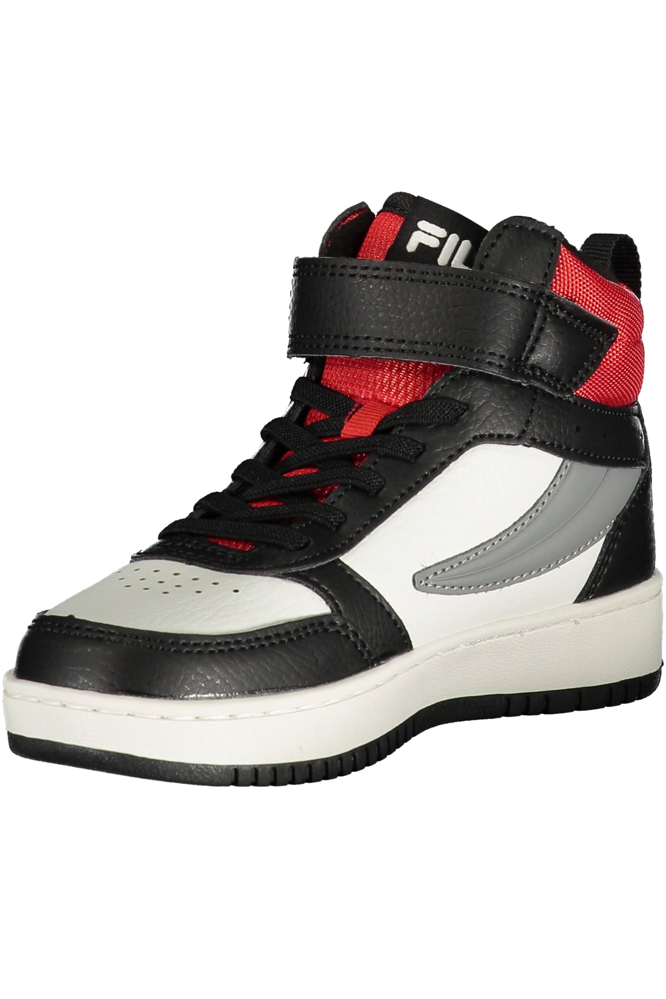 FILA Sportschuhe für Jungen – Weiße Sneaker mit Klettverschluss für Herbst/Winter Weiß