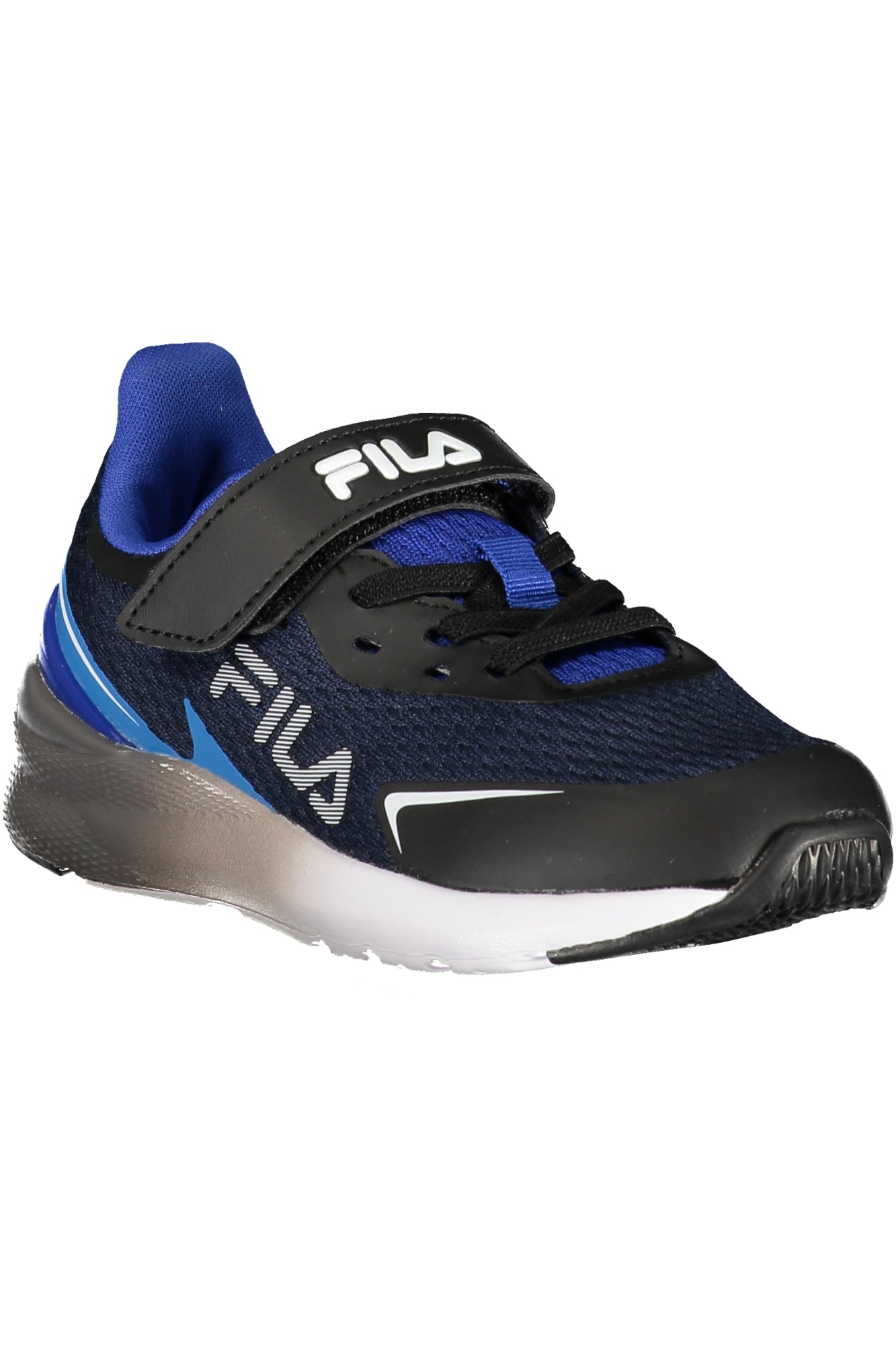 FILA Kinder Sneaker – Sportschuh mit Klettverschluss Blau