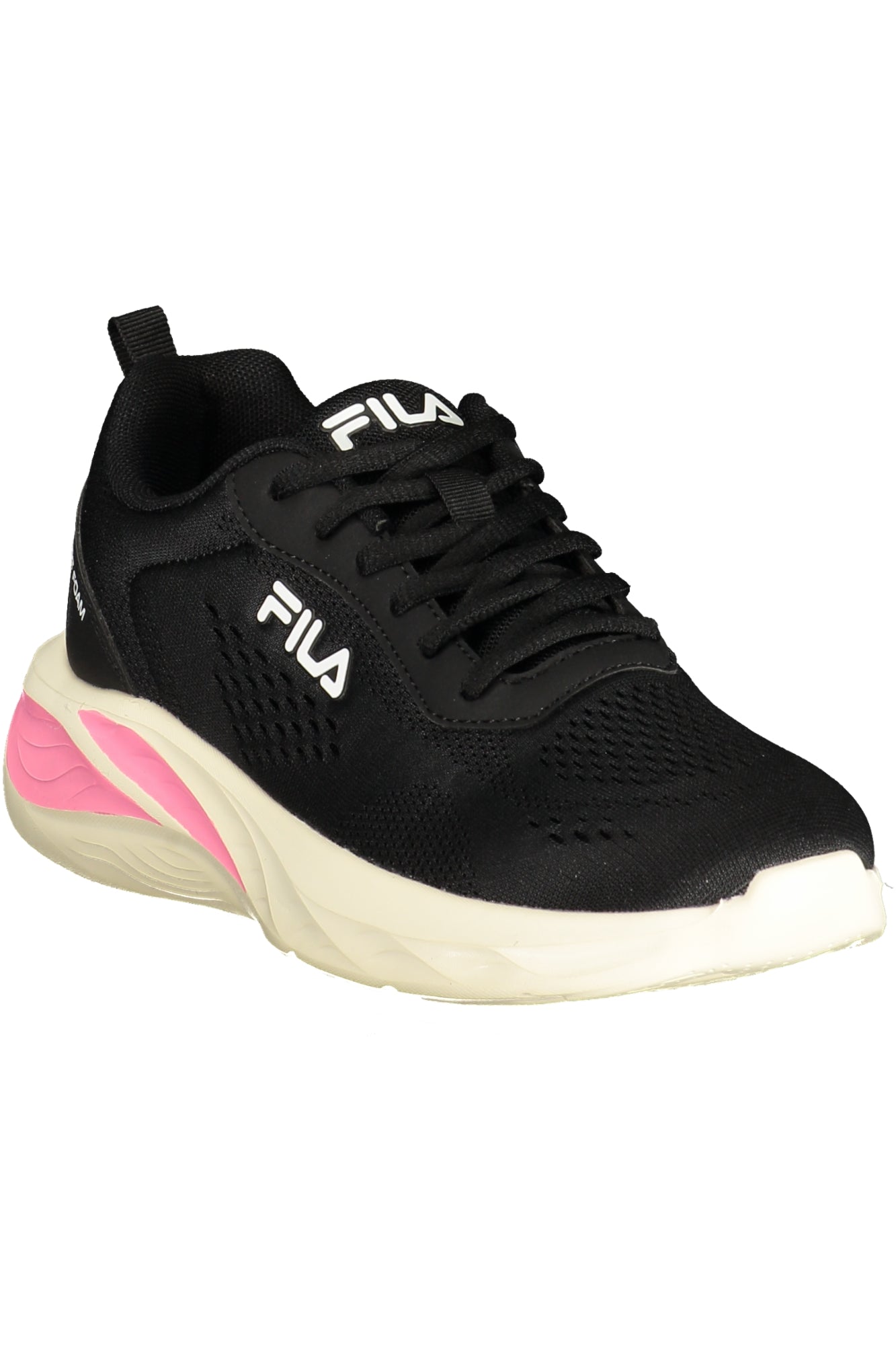 FILA Damen Sneaker – Sportschuh mit Schnürsenkeln, sportlich Schwarz