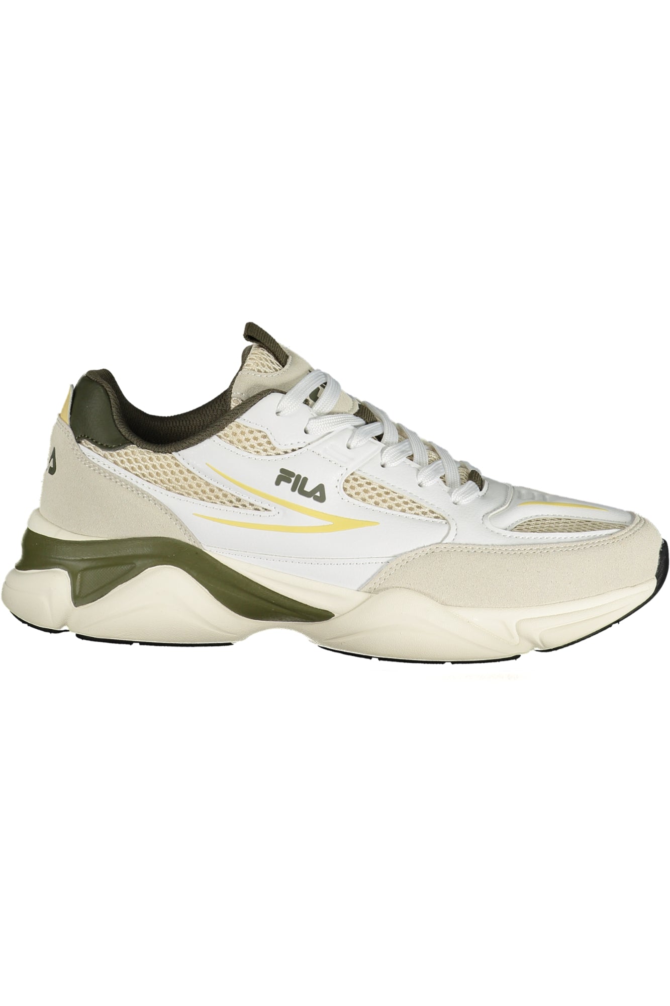 FILA Herren Sneaker – Sportschuh mit Schnürsenkeln Weiß