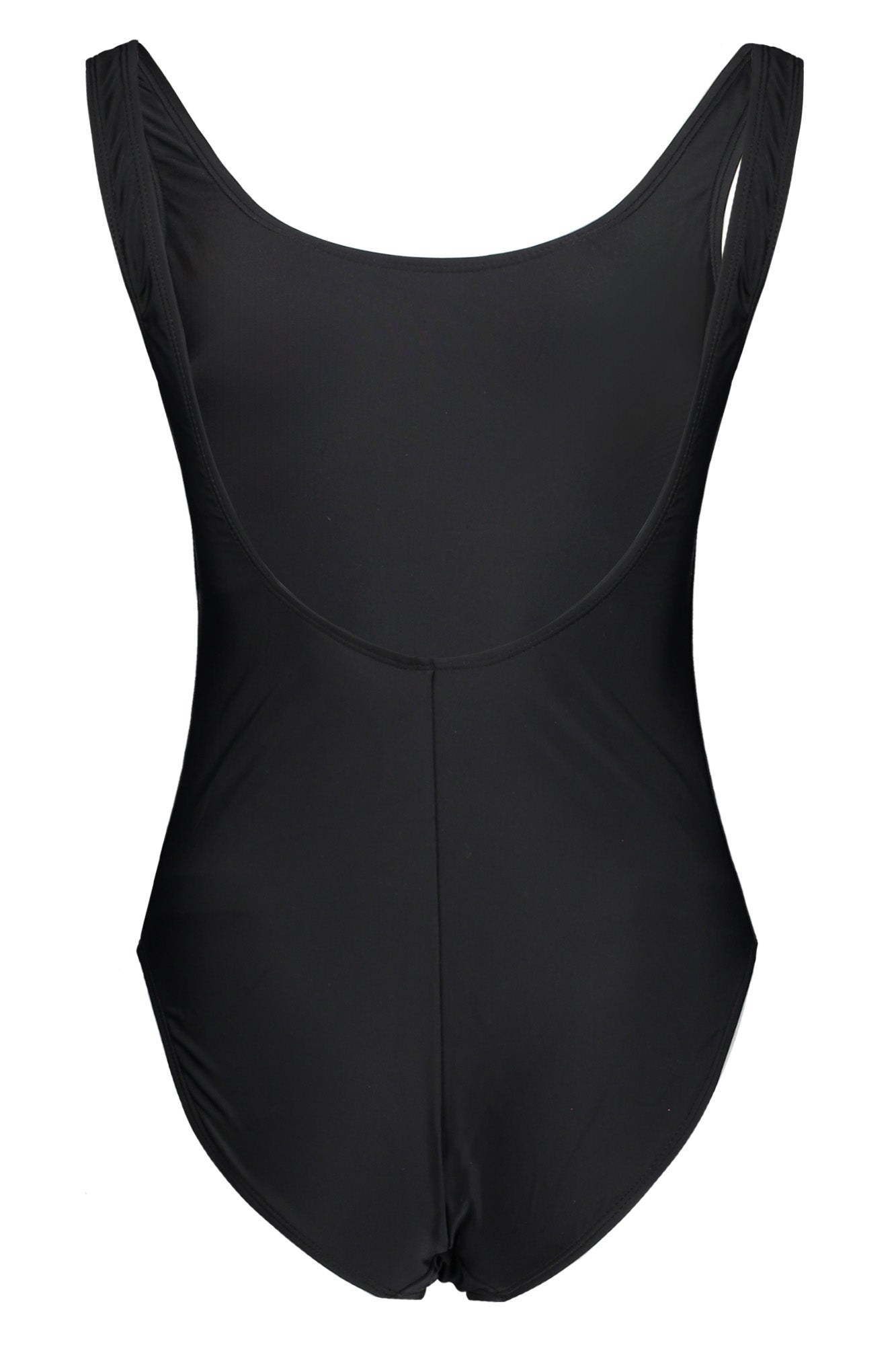 FILA Schwarzer Einteiler-Badeanzug Damen – Elegante Bademode mit Kontrastdetails Schwarz