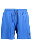 FILA Badeanzugteil Unter Herren Blau – Strandboxer mit Taschen und Logo-Druck Blau