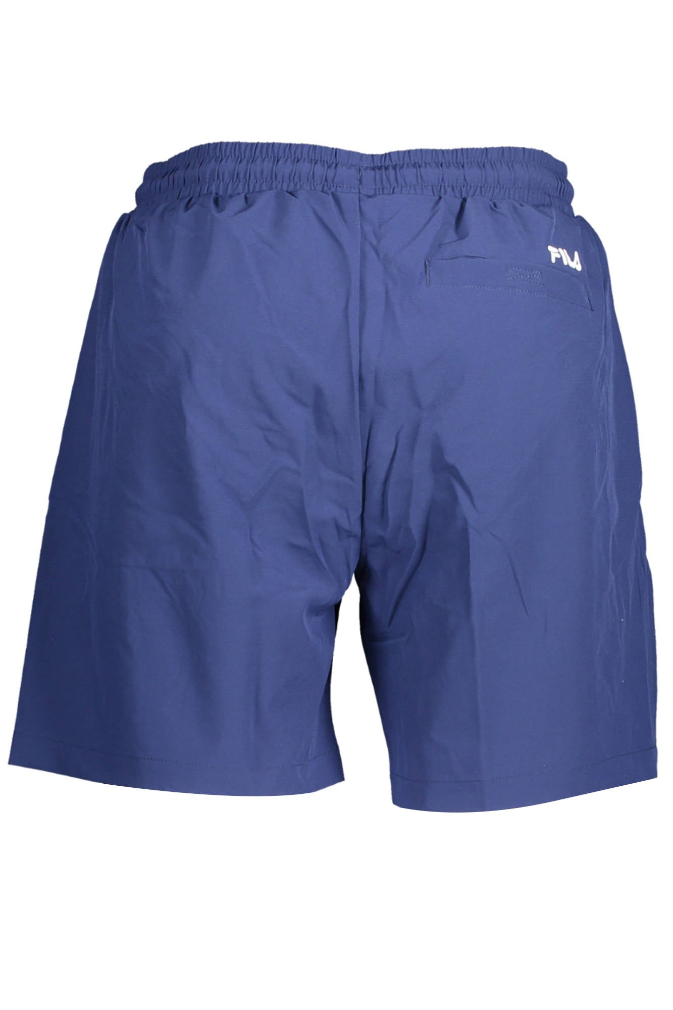 FILA Badeanzugteil Unter Herren Blau – Strandboxer mit Taschen und Logo-Druck Blau