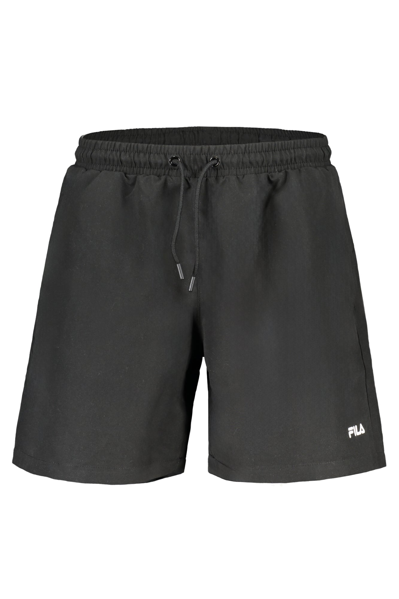 FILA Schwimmboxer Herren – Schwarzes Unterkostüm mit Logo-Print für Strand & Pool Schwarz