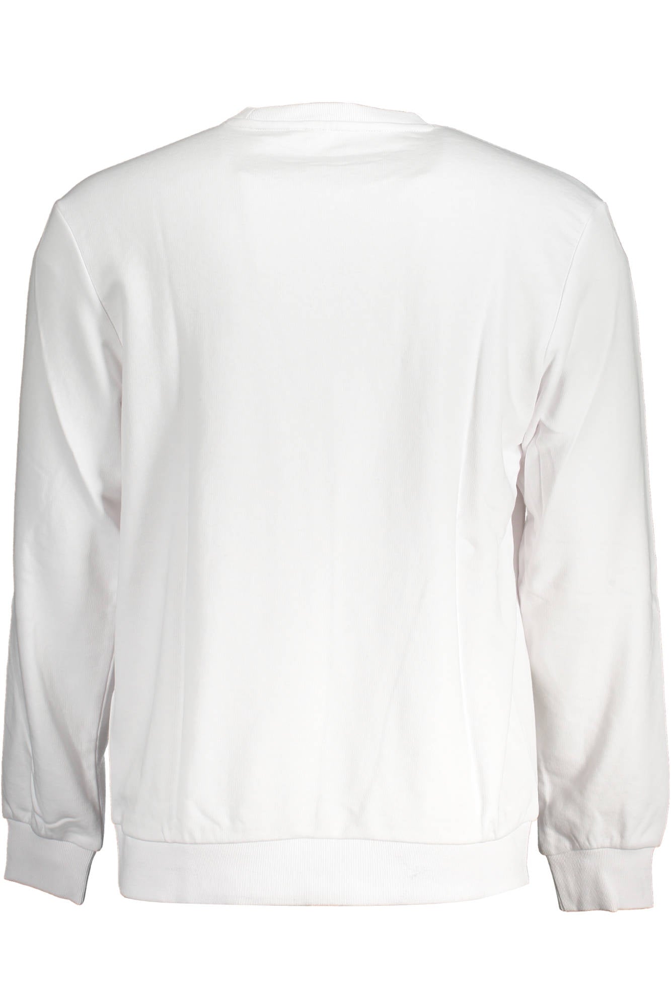 FILA Sweatshirt Herren mit Reißverschluss – Weißes Langarmshirt aus Baumwolle Weiß