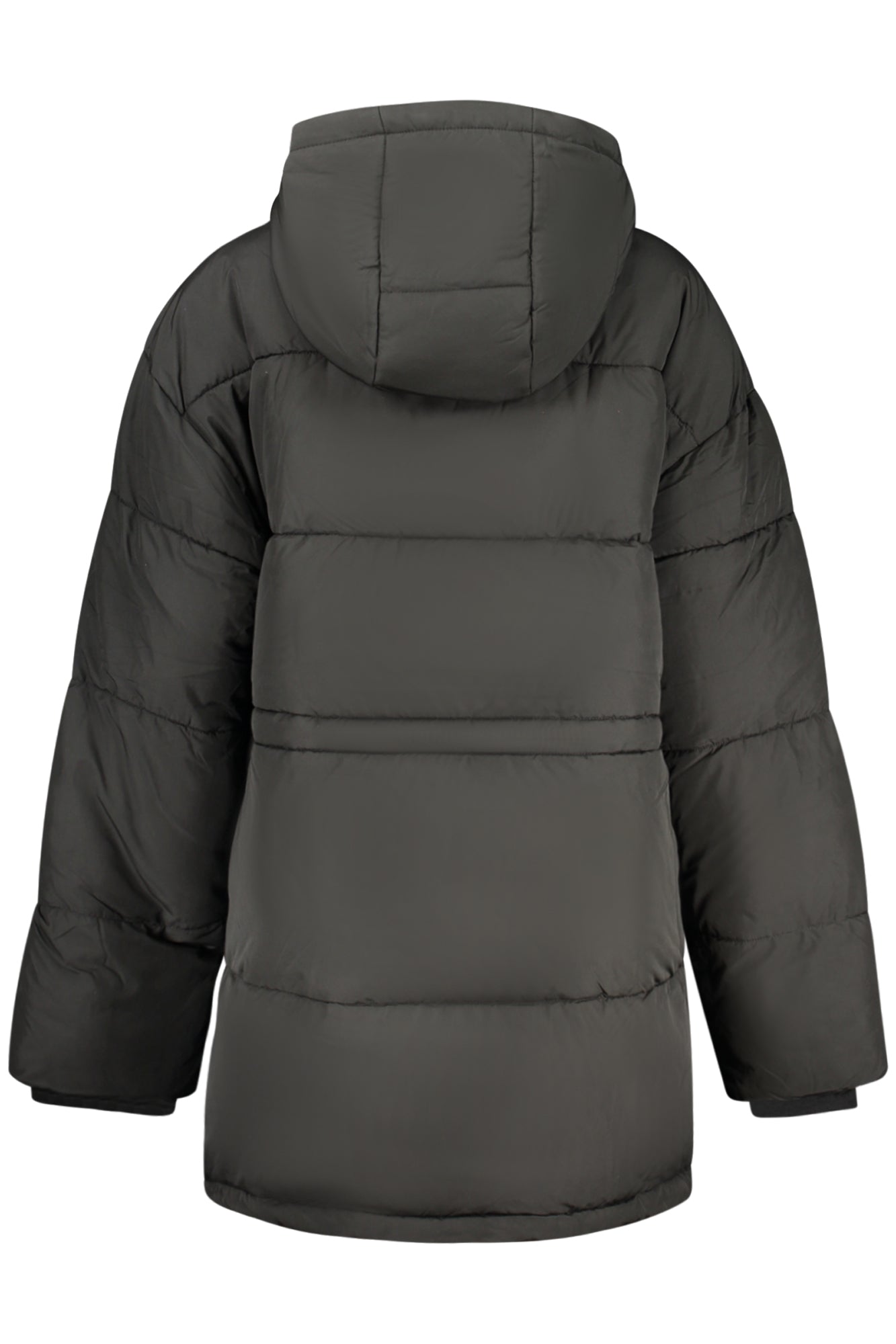 FILA Damenjacke schwarz – Wind- und wasserabweisende Kapuzenjacke für Herbst/Winter Schwarz